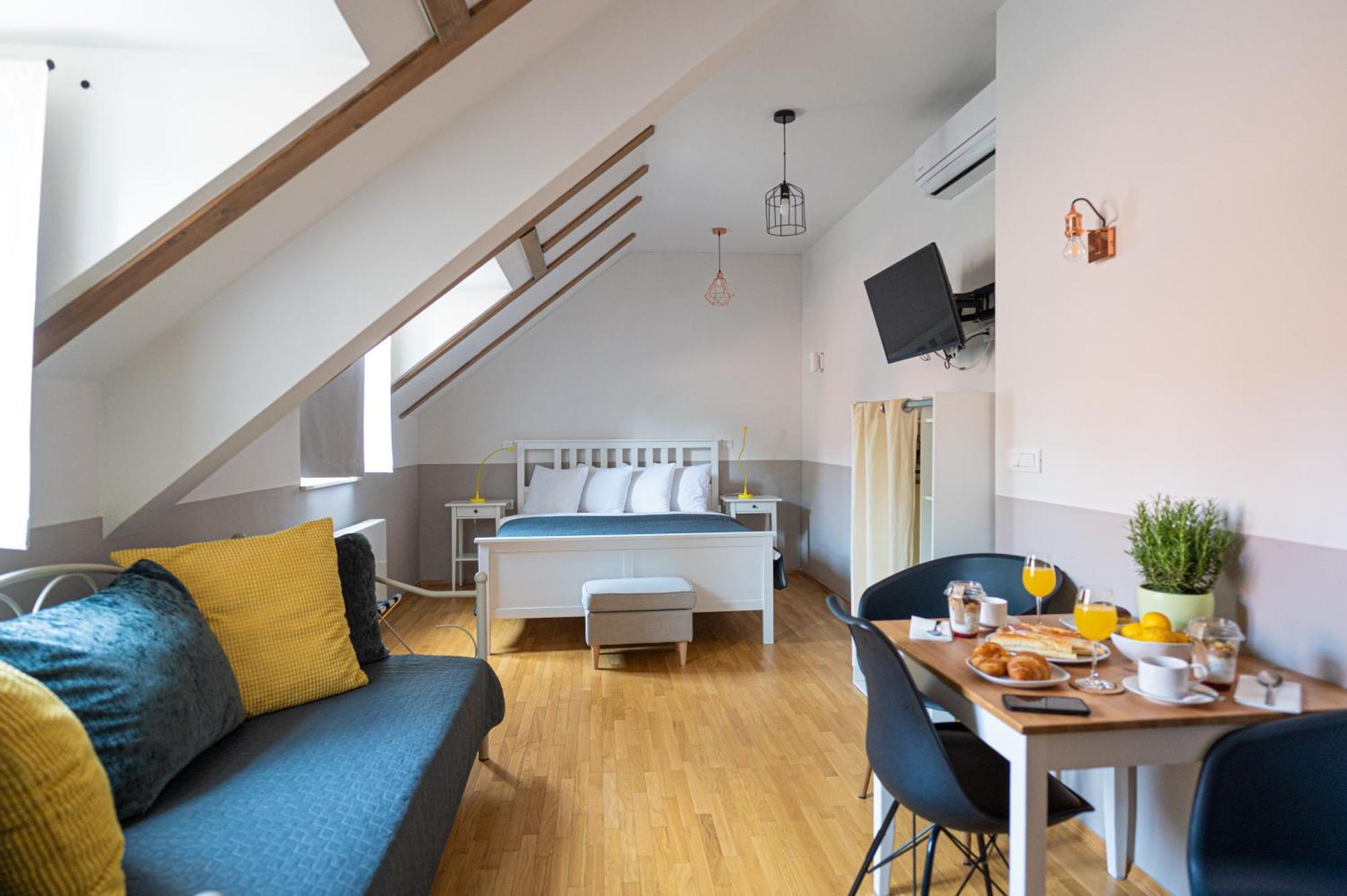 Paon Boutique Apartments Zagreb Zimmer foto